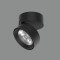 Downlight Aplicat Circular Mako ACB, LED, Negru, Modern, P384310N, Spania