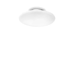 Lustra Plafon Ideal Lux Smarties Pl1 D33  E27, Crom, 009223, Italia