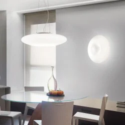 Lustra Plafon Ideal Lux Glory Pl5 D60 E27, Nichel, 019765, Italia