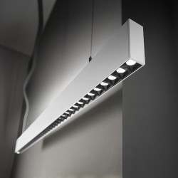 Modul Suspensie Ideal Lux Steel Accent Wh 4000K LED, Alb, 267159, Italia