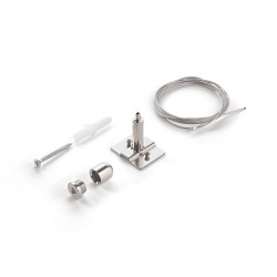 Chit pt Suspendare Ego Kit Pendant Only Steel Cable 2 Mt Wh 282756, Ideal Lux Italia