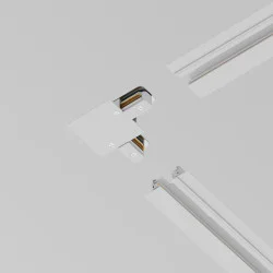 Conector Colt Sina 1 Faza Accessories For Tracks Unity TRA002CL-11W Maytoni Alb, Germania Conector Colt Sina 1 Faza Accessories For Tracks Unity TRA002CL-11W Maytoni Alb, Germania