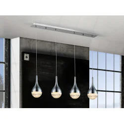 Suspensie ELIE Schuller Led, Crom 773421 Spania Suspensie ELIE Schuller Led, Crom 773421 Spania