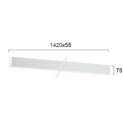 Aplica STATION ULTRA 3911-12142-4-W-D1 Viokef LED, Alb, Grecia
