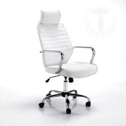 Scaun Birou Evolution White 2428 Tomasucci Italia  Scaun Birou Evolution White 2428 Tomasucci Italia