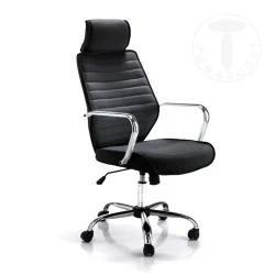 Scaun Birou Evolution Black 2650 Tomasucci Italia  Scaun Birou Evolution Black 2650 Tomasucci Italia