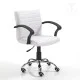 Scaun Birou Cu Roti Pany White 3131 Tomasucci Italia  Scaun Birou Cu Roti Pany White 3131 Tomasucci Italia