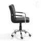 Scaun Birou Cu Roti Milko Black 3132 Tomasucci Italia 