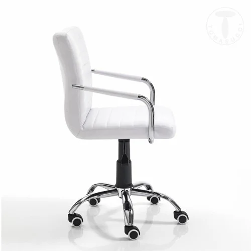 Scaun Birou Cu Roti Milko White 3133 Tomasucci Italia  Scaun Birou Cu Roti Milko White 3133 Tomasucci Italia