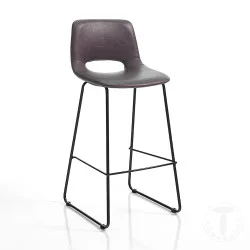 Scaun Bar Leonel Brown 3801 Tomasucci Italia  Scaun Bar Leonel Brown 3801 Tomasucci Italia