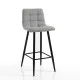 Scaun Bar Toffee Light Grey Home 5434 Tomasucci Italia 