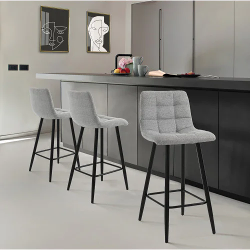 Scaun Bar Toffee Light Grey Home 5434 Tomasucci Italia 