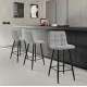 Scaun Bar Toffee Light Grey Home 5434 Tomasucci Italia 