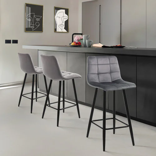 Scaun Bar Toffee Grey Home 5435 Tomasucci Italia  Scaun Bar Toffee Grey Home 5435 Tomasucci Italia