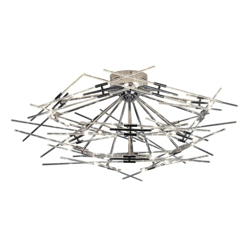 Plafoniera K-Lighting Oriente, G4, Crom, 018001D110C, Portugalia