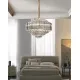 Suspensie K-Lighting Lux, E14, Auriu, 018111D60G, Portugalia