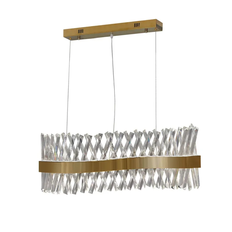 Candelabru K-Lighting Liberta, Led, Auriu, 018117L105G, Portugalia
