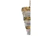 Candelabru K-Lighting Hemera, E14, Auriu, 018127D85G, Portugalia