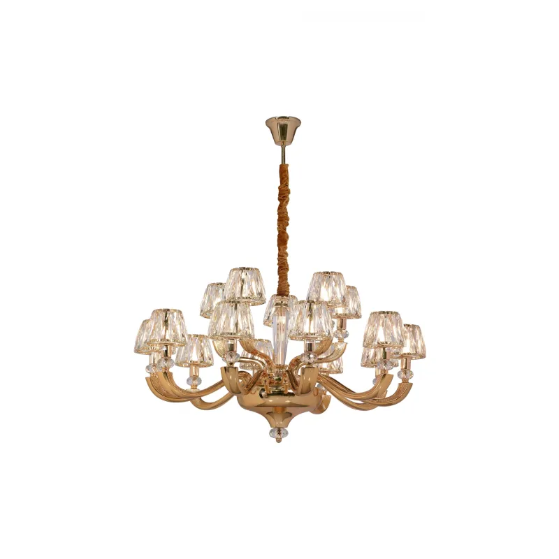 Candelabru K-Lighting Teresa, E14, Auriu, 018145D90G, Portugalia