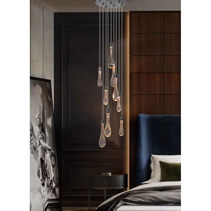 Suspensie K-Lighting Pacific, Led, Crom, 0181467D30C, Portugalia