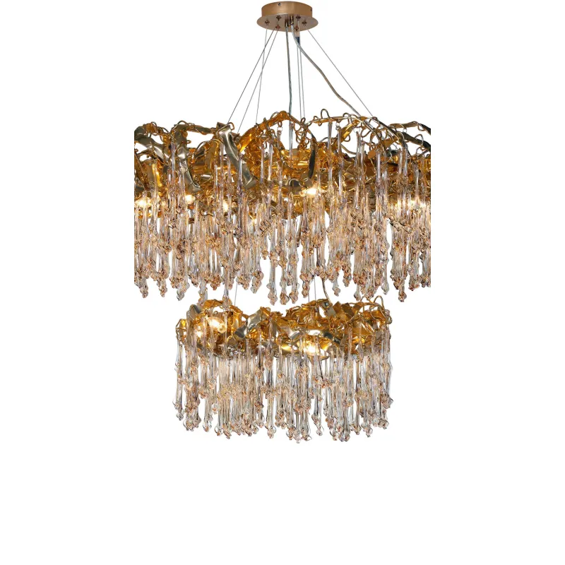 Candelabru K-Lighting Sculpture, E14, Auriu, 018158D110G, Portugalia