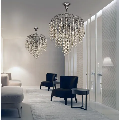 Suspensie K-Lighting Dubai, Led, Crom, 018161D100C, Portugalia