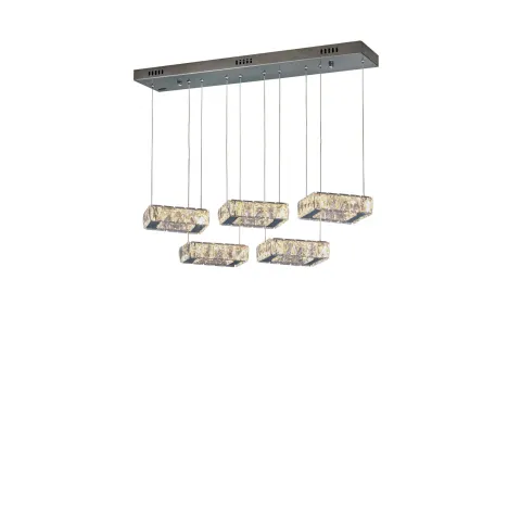 Suspensie K-Lighting Tapled, Led, Crom, 018195L77C, Portugalia