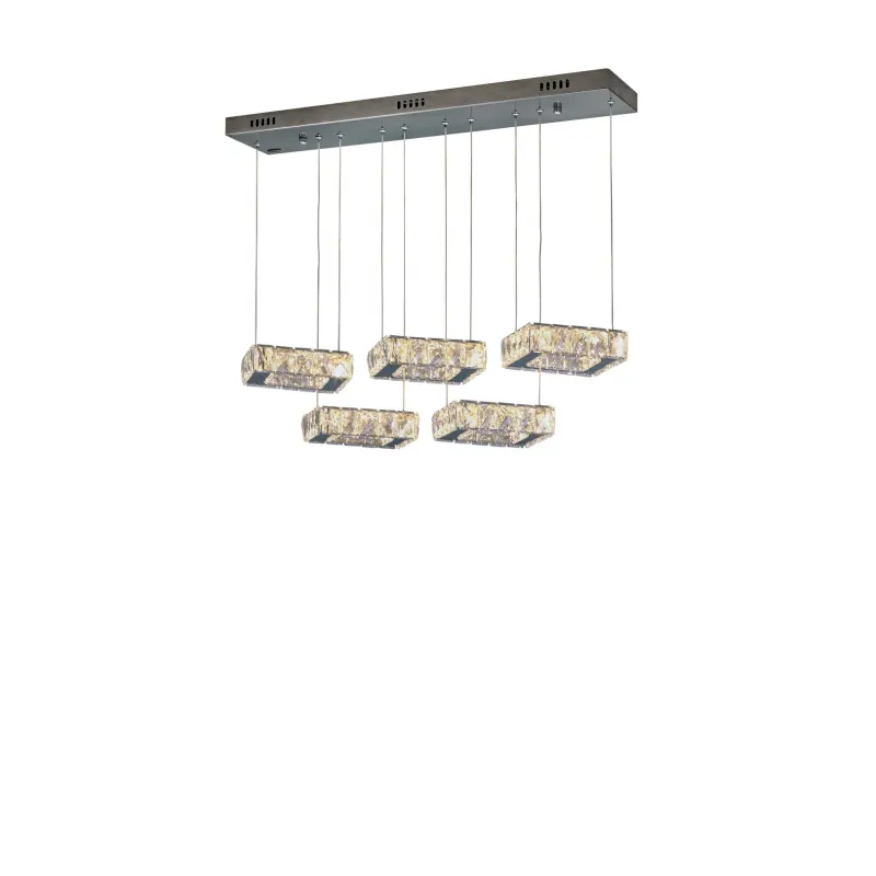 Suspensie K-Lighting Tapled, Led, Crom, 018195L77C, Portugalia