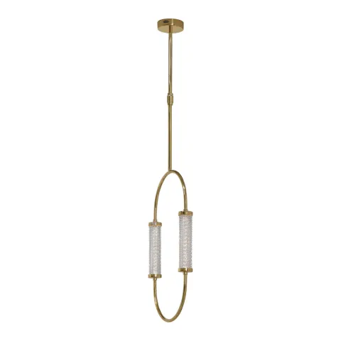 Pendul K-Lighting Andy, Led, Auriu, 018202D38G, Portugalia