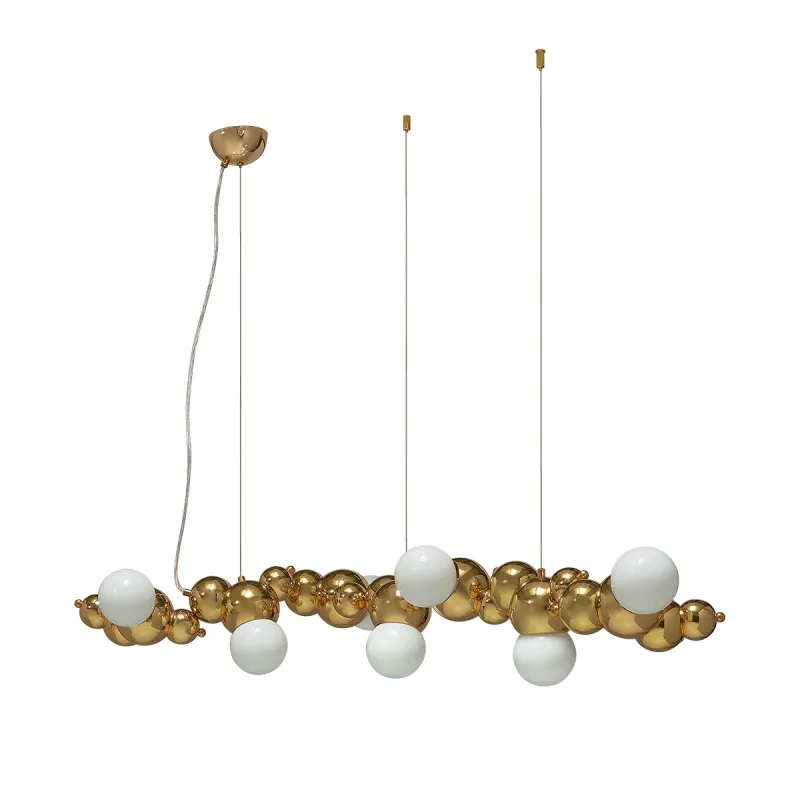 Suspensie K-Lighting Tiazol, E27, Auriu, 018214L130G, Portugalia