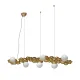 Suspensie K-Lighting Tiazol, E27, Auriu, 018214L130G, Portugalia