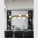 Suspensie K-Lighting Tiazol, E27, Auriu, 018214L130G, Portugalia