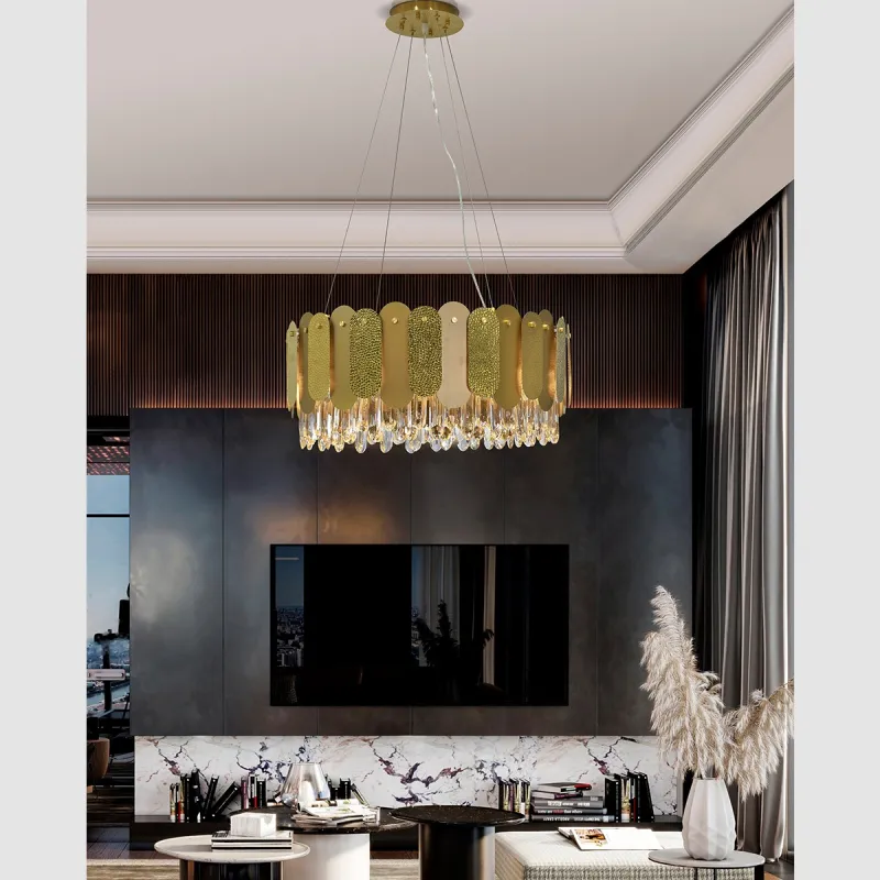 Candelabru K-Lighting Talia, E14, Auriu, 018219D60Bg, Portugalia