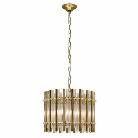 Pendul K-Lighting Chloe, E14, Auriu, 018226D45G, Portugalia