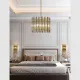 Pendul K-Lighting Chloe, E14, Auriu, 018226D45G, Portugalia