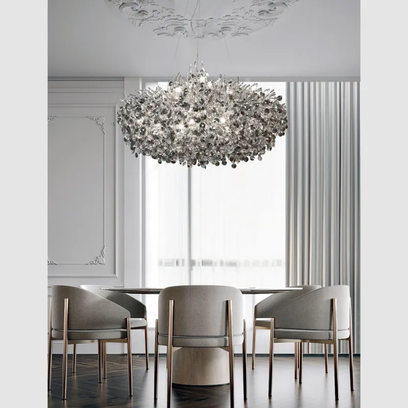 Suspensie K-Lighting Vitralia, G9, Crom, 018295D100N, Portugalia