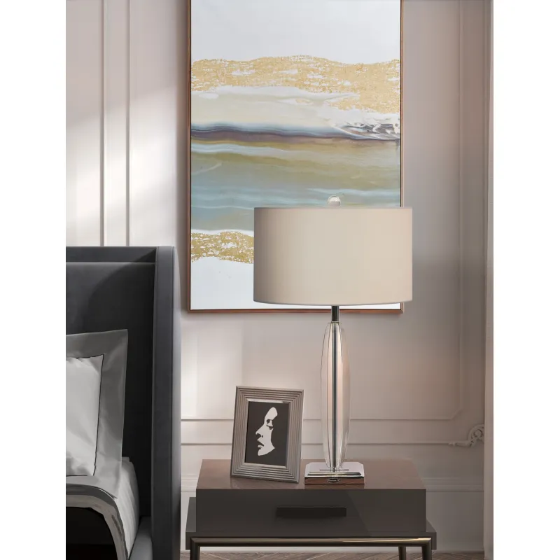 Veioza K-Lighting Deia, E27, Crom, 018510C, Portugalia