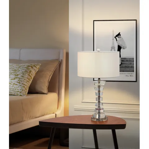 Veioza K-Lighting Brilla, E27, Crom, 018511C, Portugalia