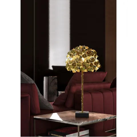 Veioza K-Lighting Iris, E14, Negru, 018512G, Portugalia