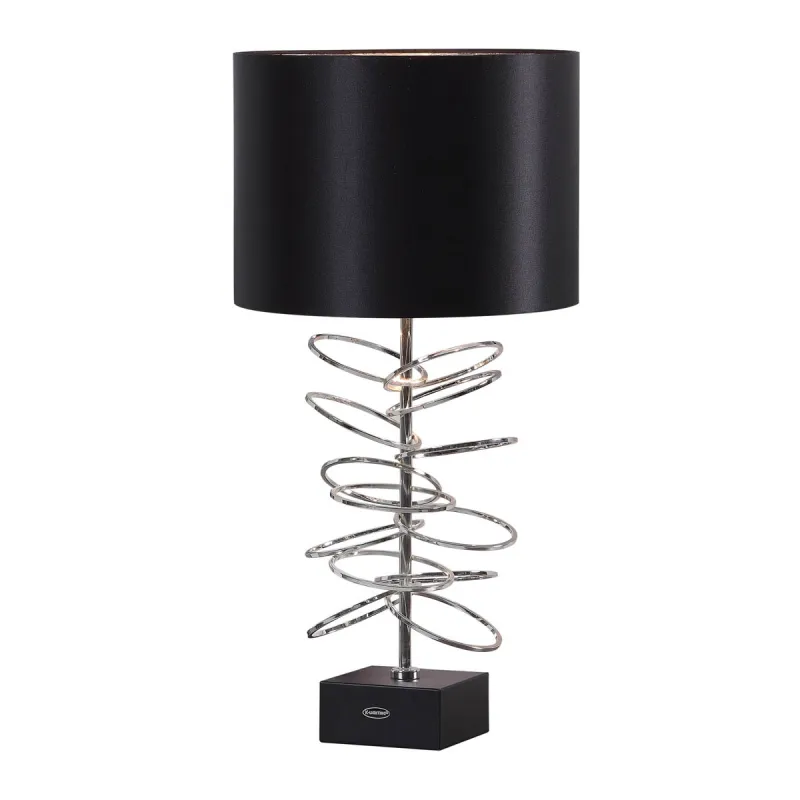 Veioza K-Lighting Aureas, E27, Crom, 018544C, Portugalia