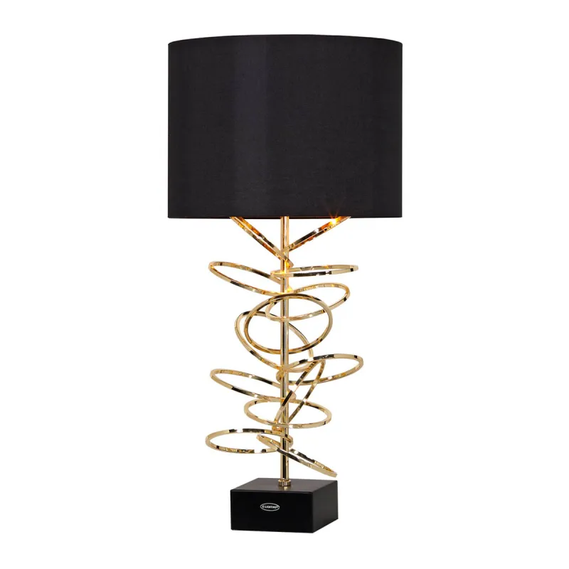 Veioza K-Lighting Aureas, E27, Auriu, 018544G, Portugalia