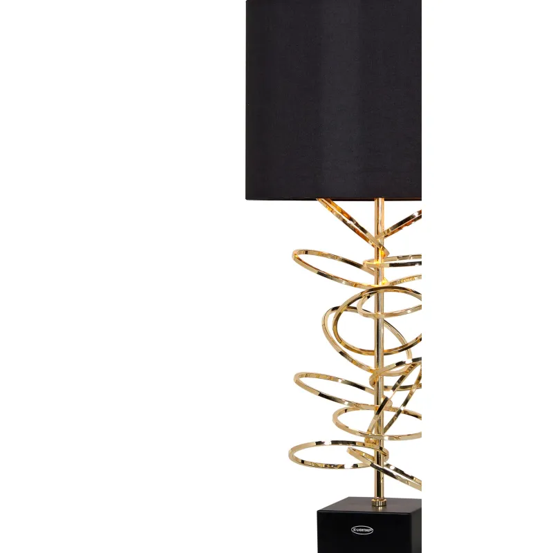 Veioza K-Lighting Aureas, E27, Auriu, 018544G, Portugalia