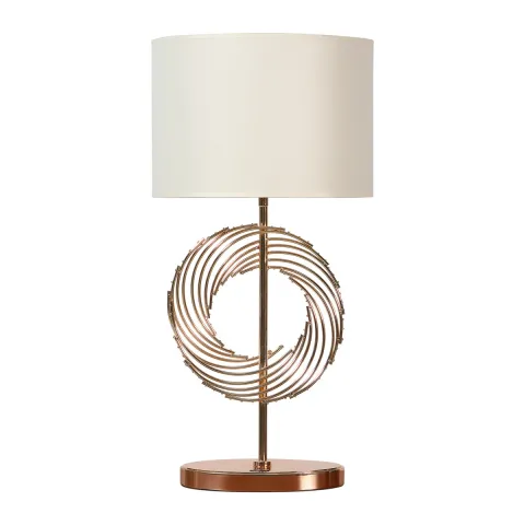 Veioza K-Lighting Berthe, E27, Auriu, 018551G, Portugalia