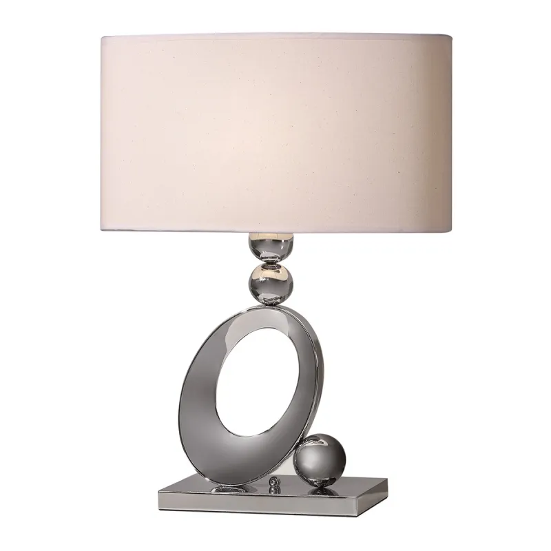 Veioza K-Lighting Gloso, E27, Crom, 018579C, Portugalia