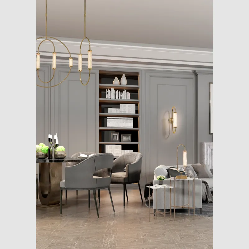 Veioza K-Lighting Andy, Led, Auriu, 018601G, Portugalia