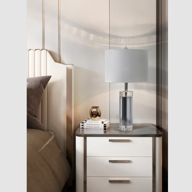 Veioza K-Lighting Metanira, E27, Crom, 018602C, Portugalia