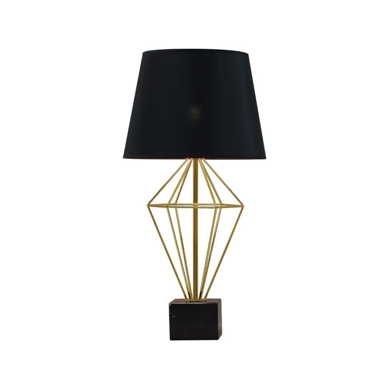 Veioza K-Lighting Sims, E27, Auriu, 018605G, Portugalia
