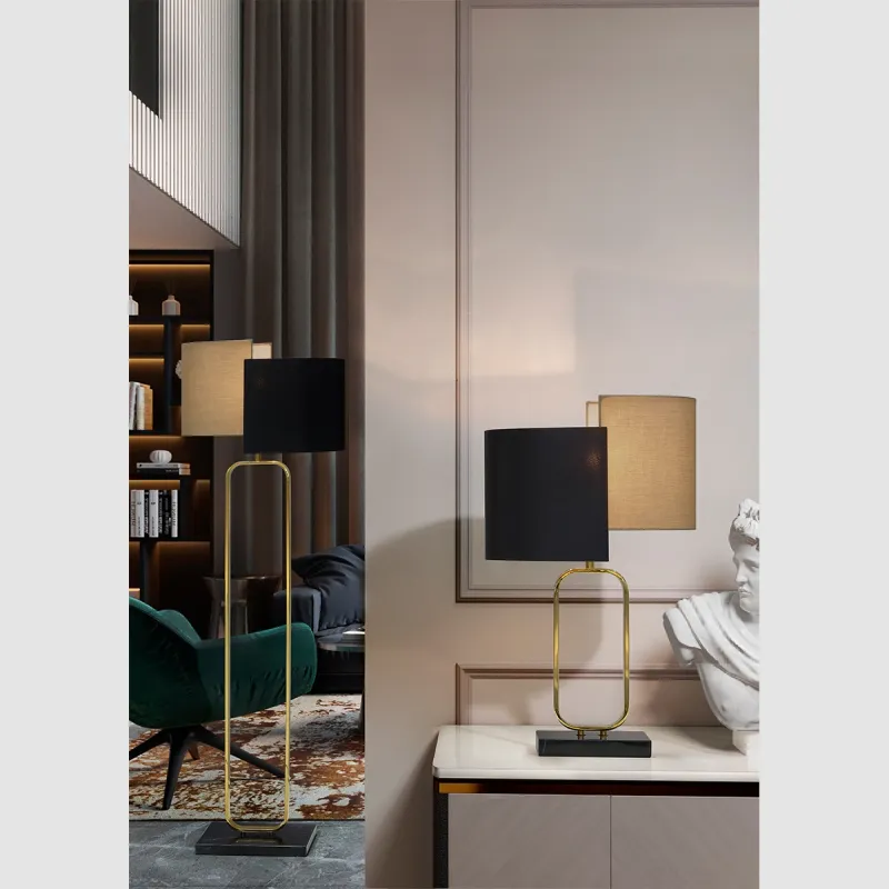 Veioza K-Lighting Gemini, E27, Auriu, 018606G, Portugalia