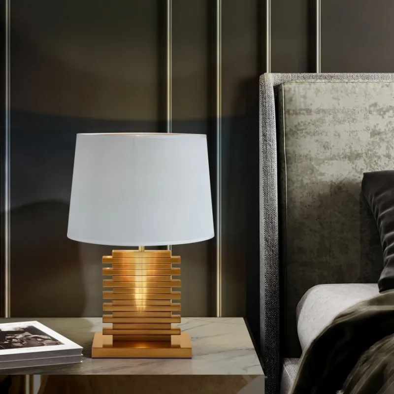 Veioza K-Lighting Merlin, E27, Auriu, 018619Ab, Portugalia