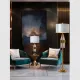 Veioza K-Lighting Oriente, E27, Auriu, 018624G, Portugalia